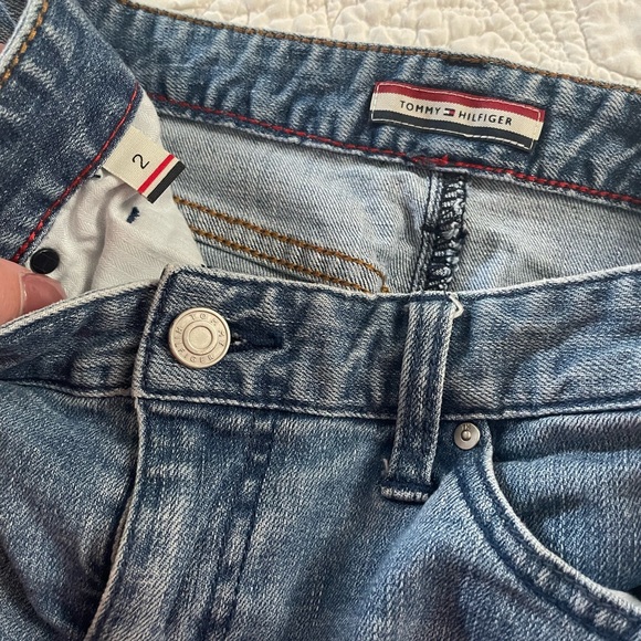 Tommy Hilfiger Denim Mini Skirt Size 2 - Picture 3 of 3